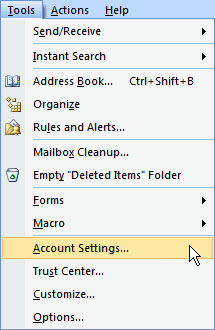 Tools Menu Tools Menu